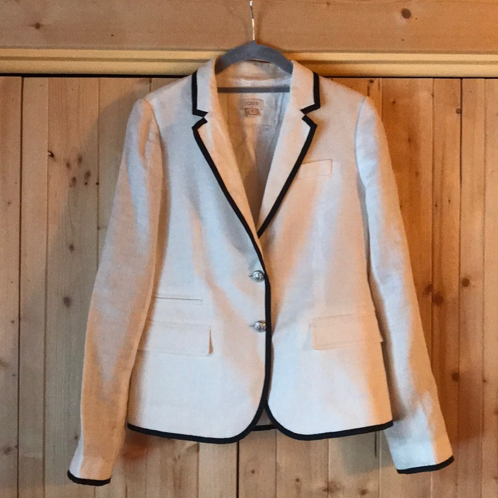 J. Crew Linen Blazer